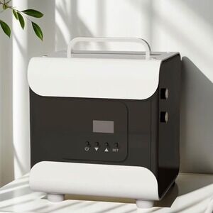 Lacidoll Whole Home HVAC Scent Diffuser 5000 Sq Ft Waterless Black White